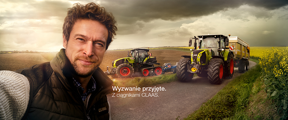 Wyzwanie przyjęte. Z ciągnikami CLAAS.